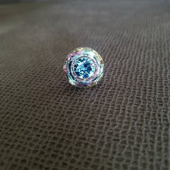 Sterling Silver🤍 Spherical Crystal  Ring💍 - NWOT - Picture 12 of 16